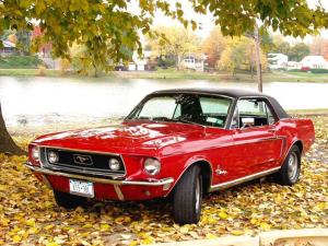 Ford Mustang 2-Door Hardtop 1968 года